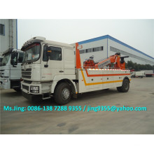 Shacman 4x2 tow wrecker truck, 16 ton wrecker remolque camión para la venta